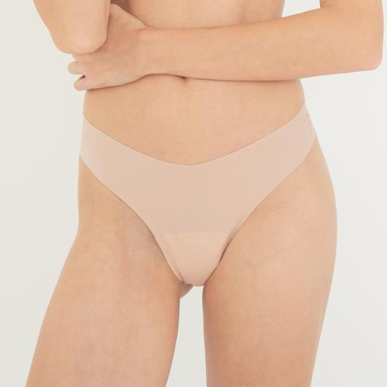 Replutz confident thong S / L (+ 1 antibacterial pad) (Beige/Black)