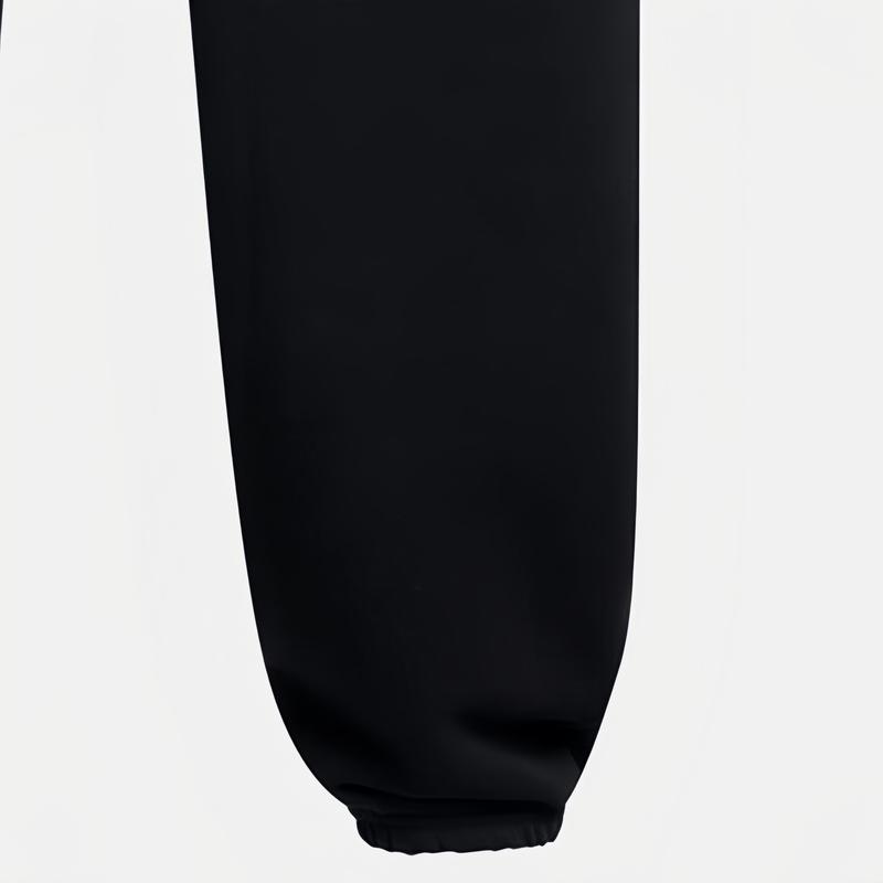 Under Armour Outdoor Comfortable Casual Letter Pattern Design Drawstring Mid Waist Cuffed Long Pants Sweatpants Knitted Sports Pants 1386551-001