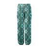 Women's Pocket Drawstring Trousers High Waist Yoga Bohemian Printed Casual Pants