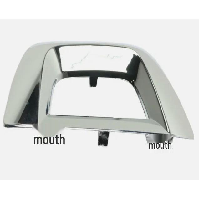 Compatible with Mercedes-Benz GLC X253: Set of 4 Small Square Lower Grille Bright Frames