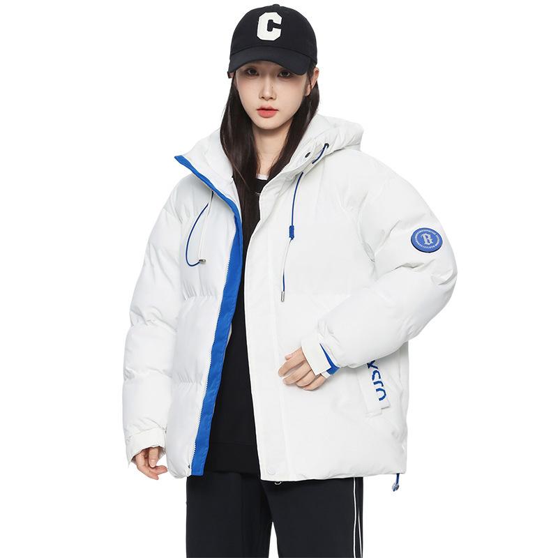 Men's Loose Casual Cotton Jacket Long Hip-Length    Warm Winter Daily Coat