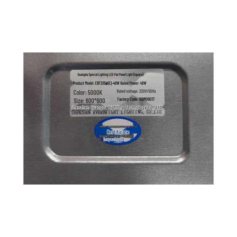 Everlight Special Lighting Square LED Flat Panel Light