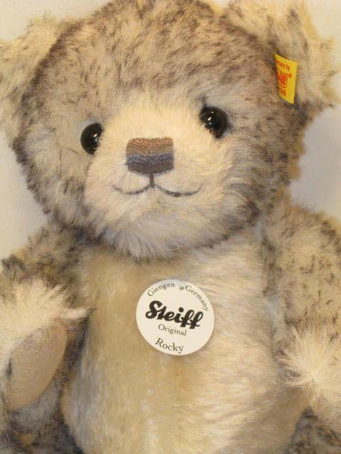 Steiff Teddy Bear Chipped "Classic - Rocky" 28cm Mohair