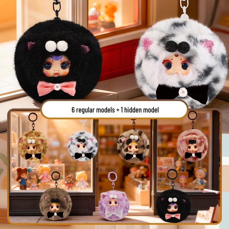 Three Little Hairs Lucky Rabbit Plush - Cute Bedroom Decoration