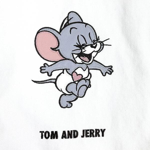 Tom and Jerry Tuffy Tiny Club Smile Tote Bag Blue Oshikatsu Bag Tom and JERRY