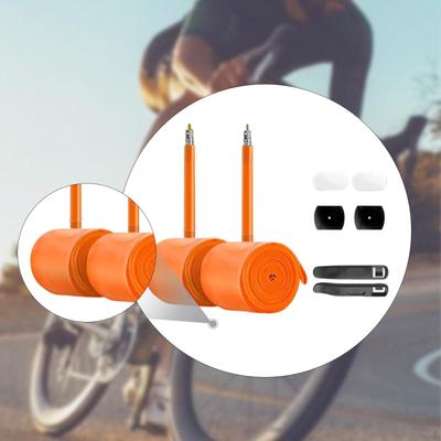 2 Pieces Bike Inner Tubes Replacement Anti Puncture TPU for City Bikes Tires