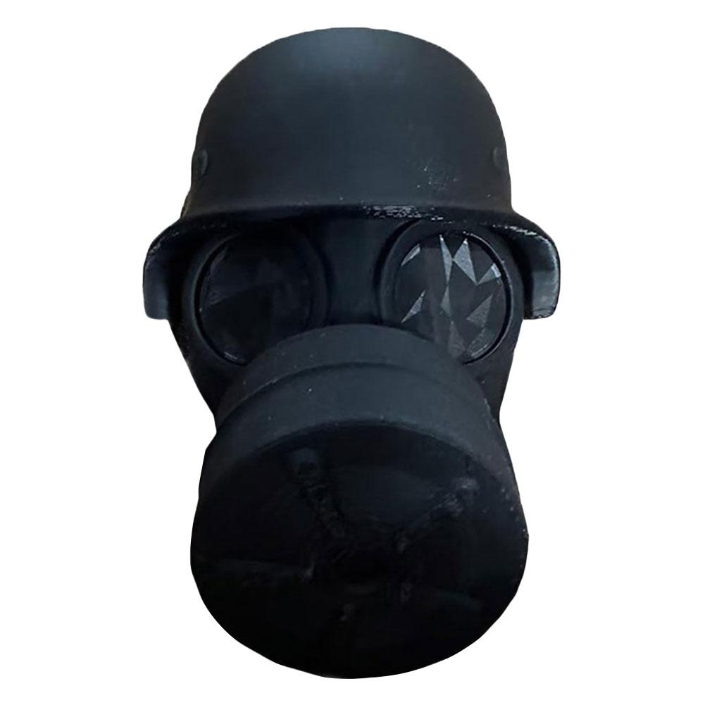 Lustige Gasmasken-Abdeckkappe für Anhängerkupplung Anhängerkupplungsabdeckung Anhängerkupplungsschutz Kappe zum Schutz des Empfängerrohrs vor Rost