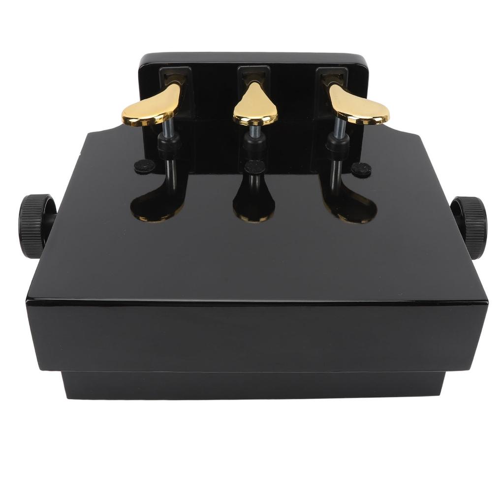 Lifting Piano Pedal Extender Kids Foot Auxiliary with 3 Pedals Adjustable Height