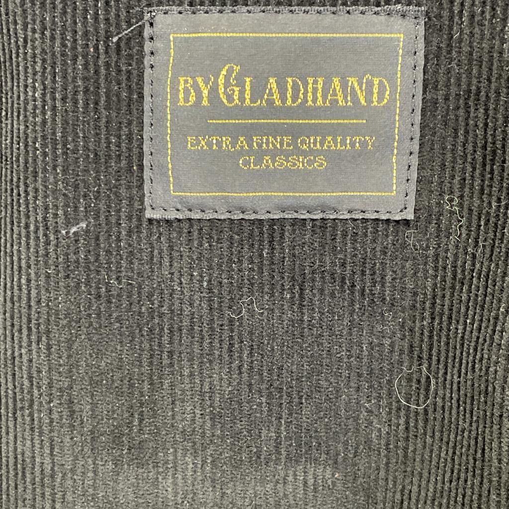 GLADHAND BYGH-16-AW-04 Good Fellows Steerhide Oiled Leather Car Coat Jacket S blackUsed