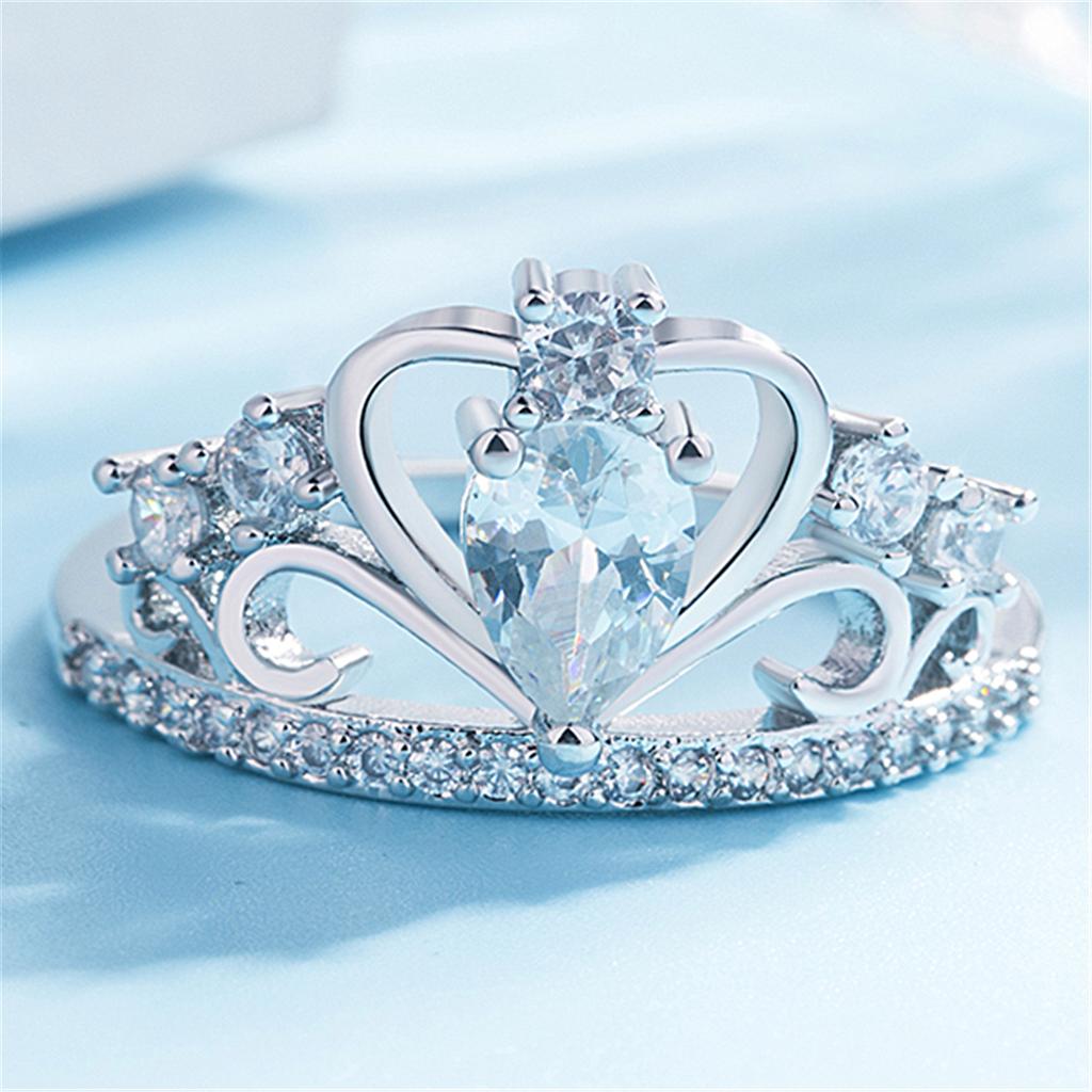 Hand -decorated Fashion Crown Waigishi Ms. Ring