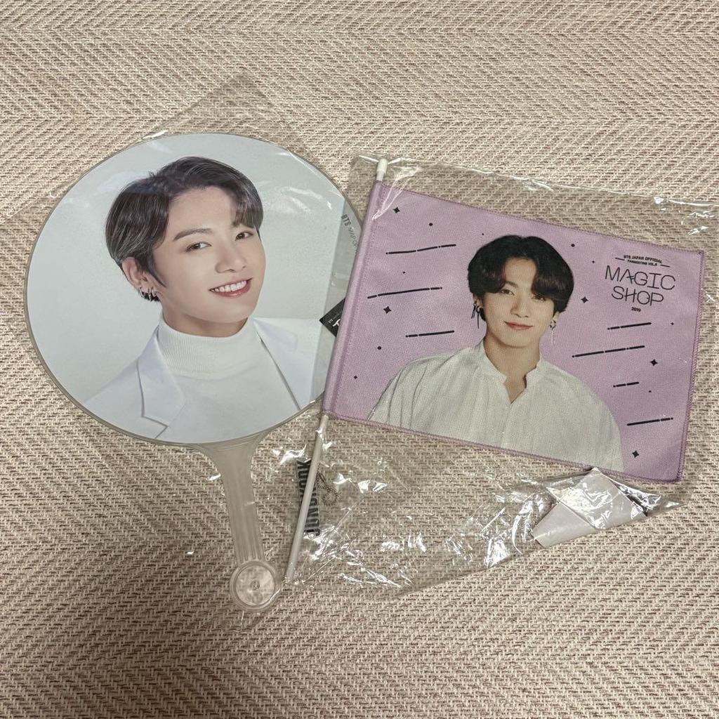 [USED] BTS Bangtan Jungkook Jungkook Fan Flag