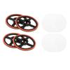 4 Pieces Air Outlet with Replaces Easy to Install Car Accessories Decoration for Dolphin