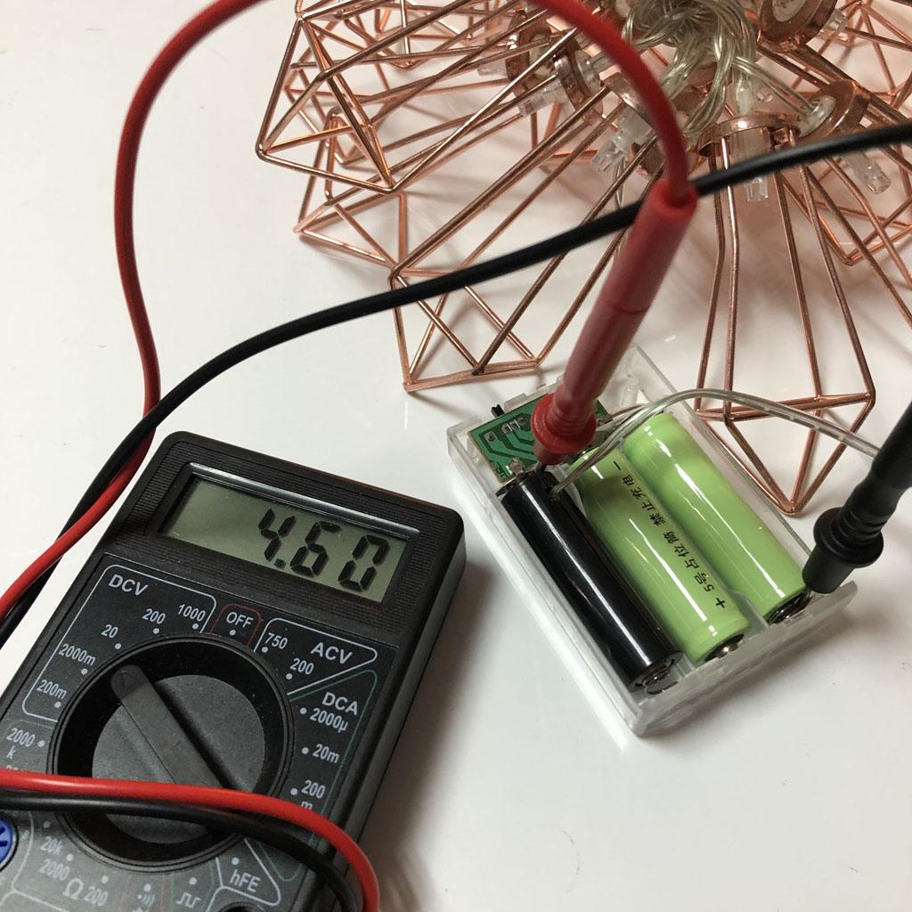 No Power AA Dummy Fake Battery Setup for Shell Placeholder Cylinder Conductor Only Fake Box For Lithium Iron Phosphate 4