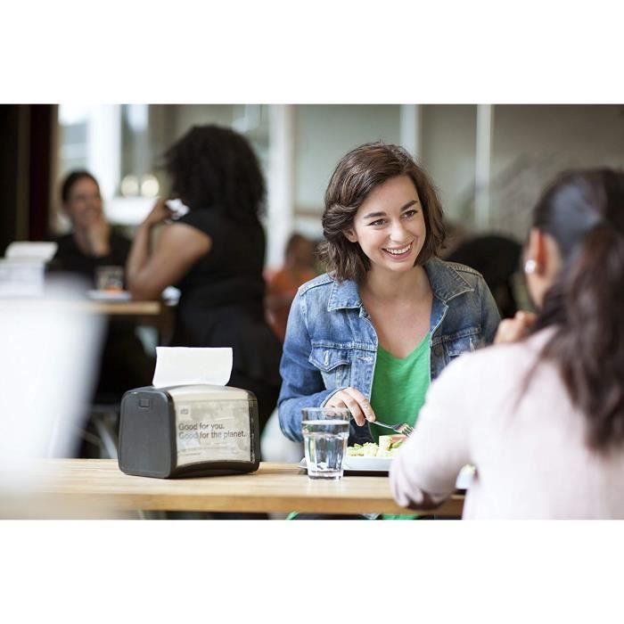 Distributeur Pour Serviettes En Papier - Tork - Xpressnap - Portable - Design Signature - Noir