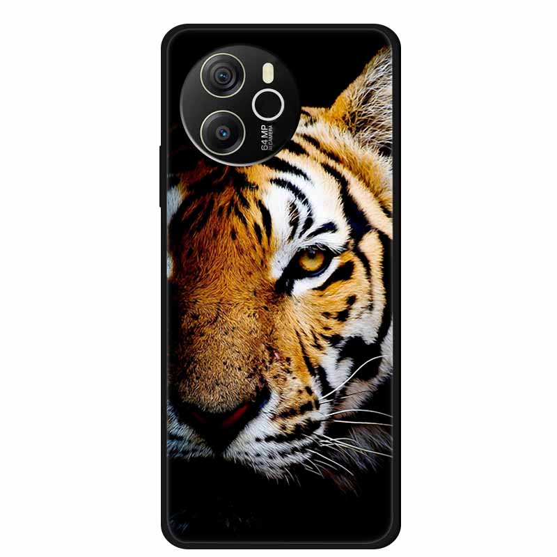 For Blackview Shark 8 Case Shark8 Black Silicone Soft Back Cover Case For Blackview Shark 8 Phone Case Cover 6.78" Coque Funda