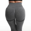 Pantaloni de Yoga cu Talie Înaltă, Culoare Piersică, pentru Ridicarea Șoldurilor - Fără Șifonare, Strâmți și Elastici pentru Fitnessul Femeilor