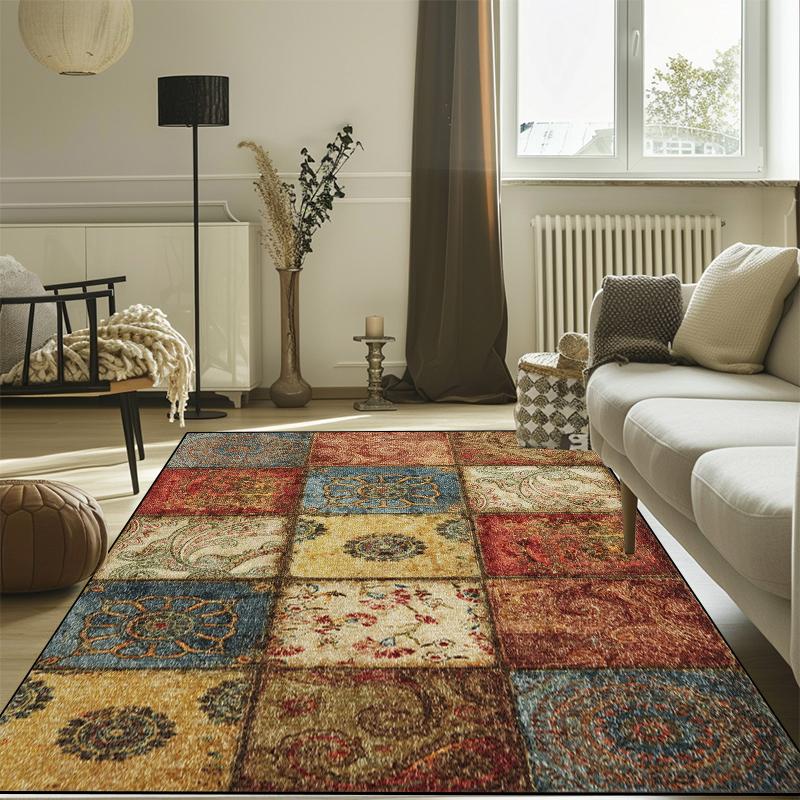 

Персия Мандала Большие Ковры для Гостиной Дома Нескользящие Моющиеся Большой Площади Турция Ковры для Спальни Гостиной Напольный Коврик Tapis 60x90cm