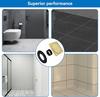4 Inch Gold Brushed Square Modern Kitchen Shower Drain Eco-Friendly Anti-Corrosion Easy Install 2-Year Warranty Cupc Certified