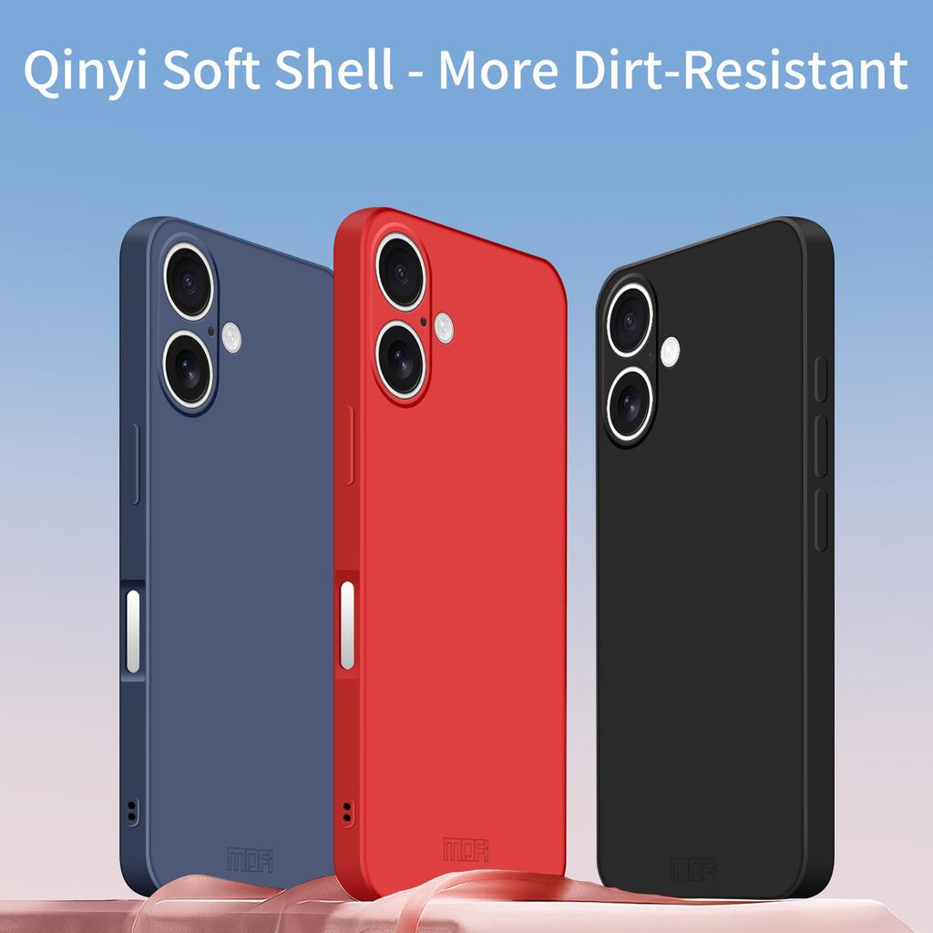 MOFI Für iPhone 17 Hülle Skin Touch Weiche TPU Schutzhülle