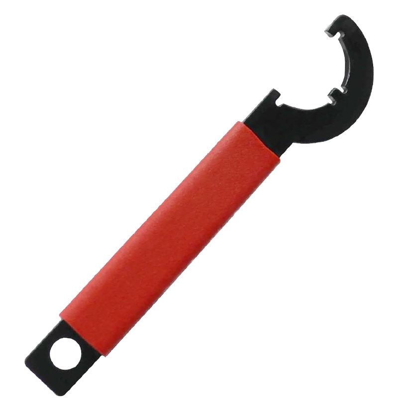 Anti Slip Handle Spanner Wrench Tool, Outer For Floor Pipes Fitting, Cars High Carbon Steel Tactical Steel Wrench