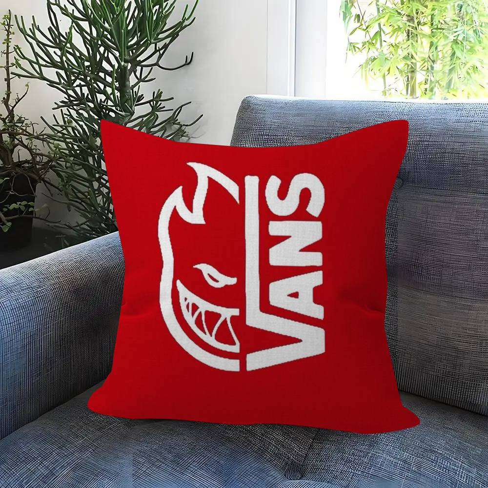 Logo Skateboard S-Spitfire Cushion Cover Pillow Cover Decor Pillowcase Printed Cushion Case For Couch