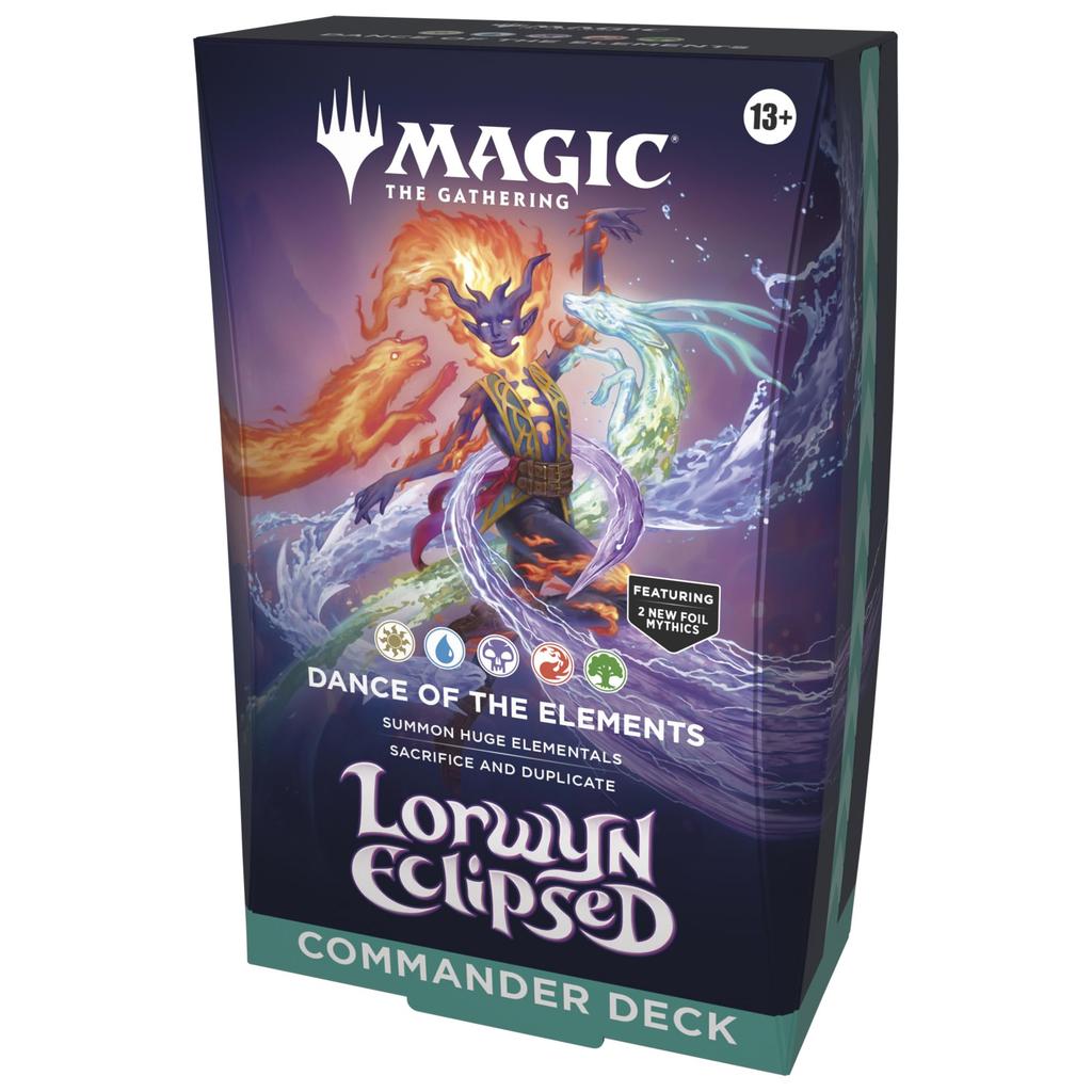 The Gathering Lorwyn Eclipse Commander Deck Tanz der Elemente Magic -