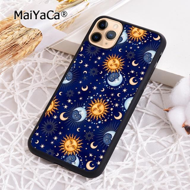 MaiYaCa Sun And Moon Lovely Phone Case Cover For iPhone 17 Air 16 15 plus 11 12 13 14 pro max shell  coque