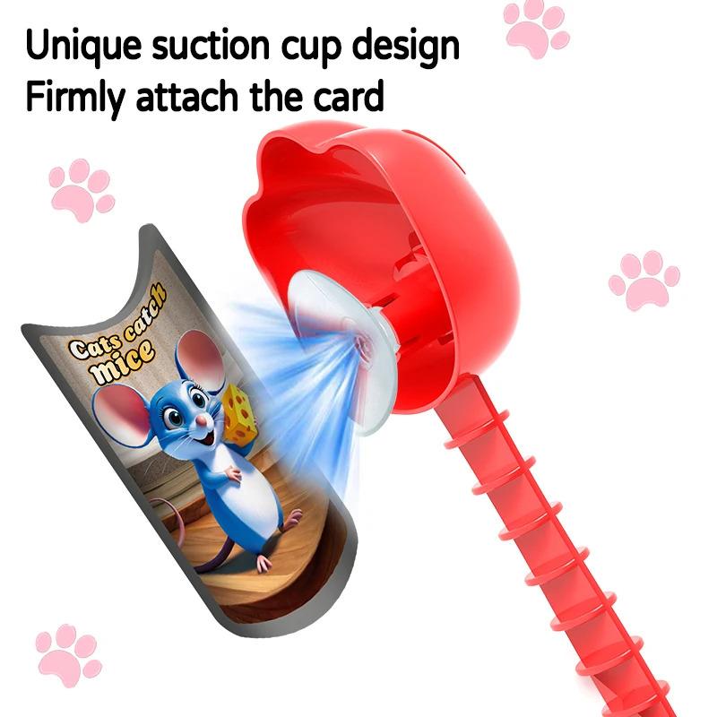 Non-Toxic Cats Catch Mice Board Games Kids Toys Family Party Social Games Funny Card Memory Logical Thinking Children Education Table Game