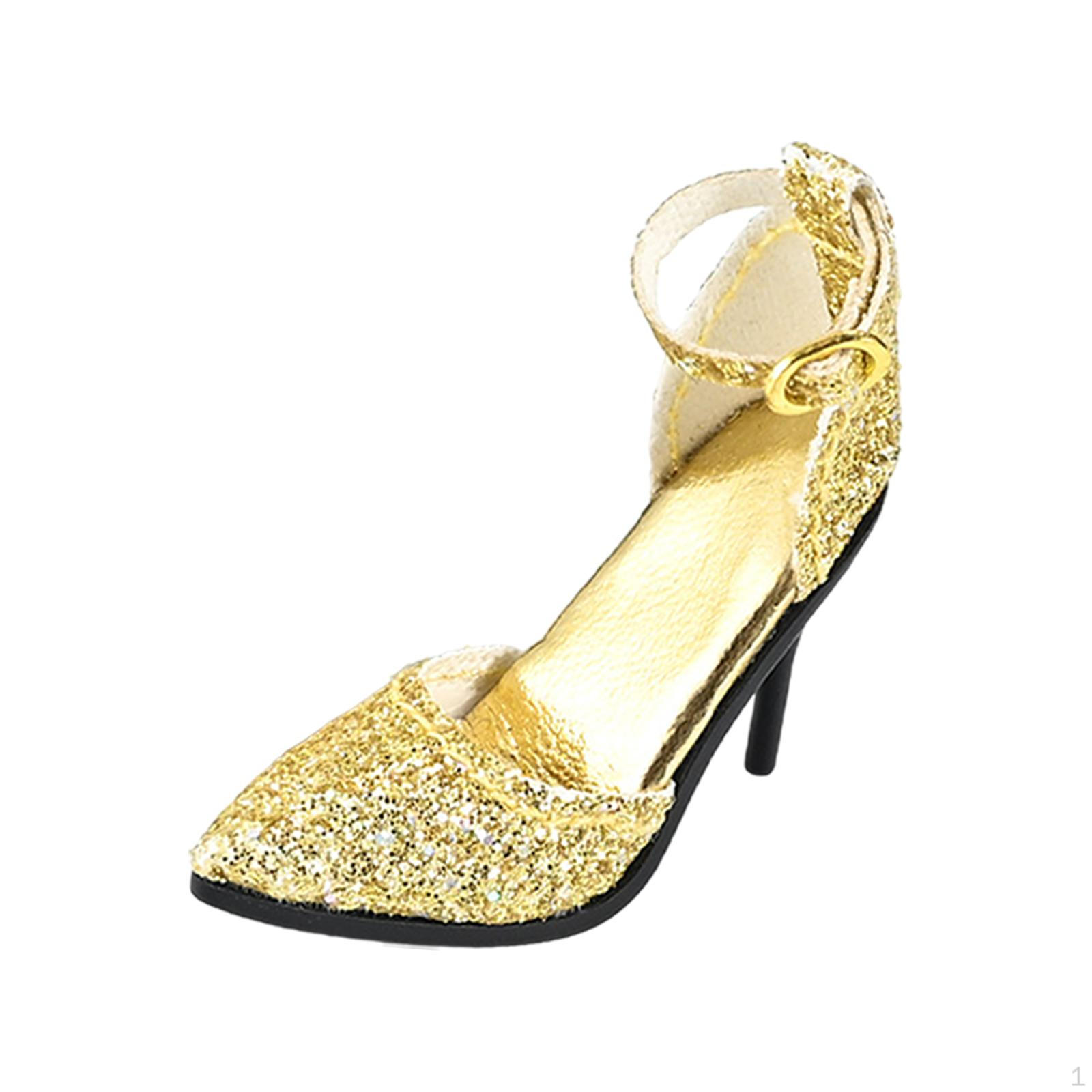 

1/6 Туфли на высоком каблуке, аксессуары для украшения куклы для 12-дюймовой модели, женские фигурки