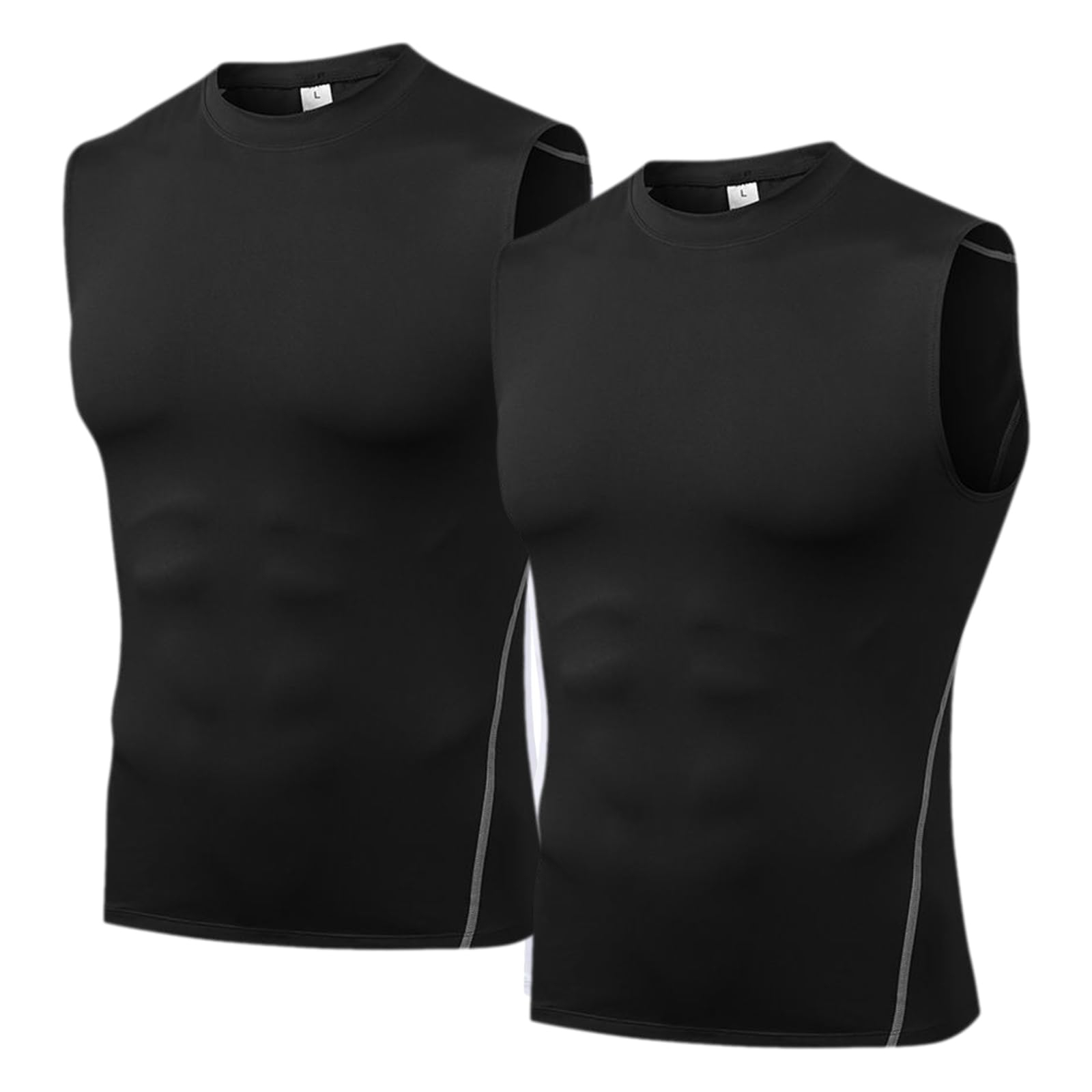 

Спортивная майка Пот Быстро Тренировочная Компрессионная Базовая Защита от УФ-лучей [Anderme] Мужское нижнее белье, Верх, Абсорбирующий, Сушащий, Охлаждающий, Без рукавов, Одежда, Нижнее белье,