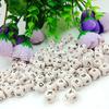 10Mm Square Log Wooden Beads Diy Children'S Educational Handmade Beads, Square English Letter Wooden Beads