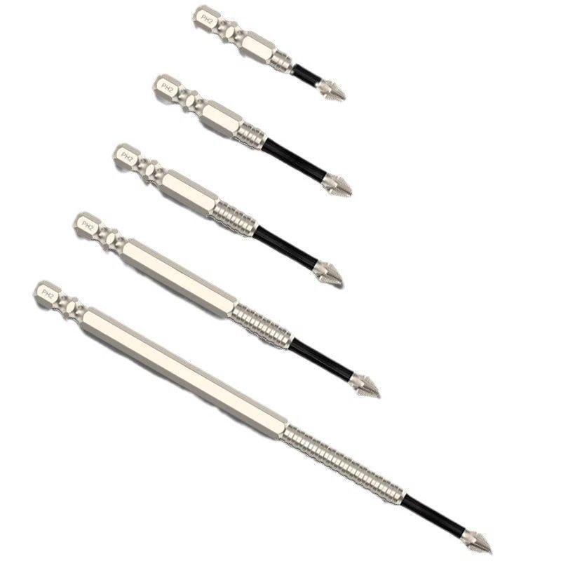 K5 Rutschfest, Magnetischer Phillips-Bit mit hohem Drehmoment für schlagfeste Bohrmaschinen