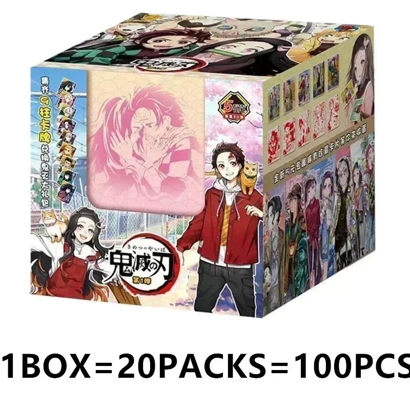 Offiziell Kimetsu no Yaiba Band 7 Tanjiro Nezuko TCG Sammelkarten Booster Box Echtes Anime Sammlerstück Fans Geschenke