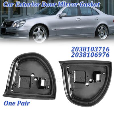 Un Paio Guarnizioni Copertura Specchietto Laterale Auto Guarnizione Specchietto Retrovisore Esterno Porta Per Mercedes Per Benz W203 W211 Classe C E 2003-2006 2038103716