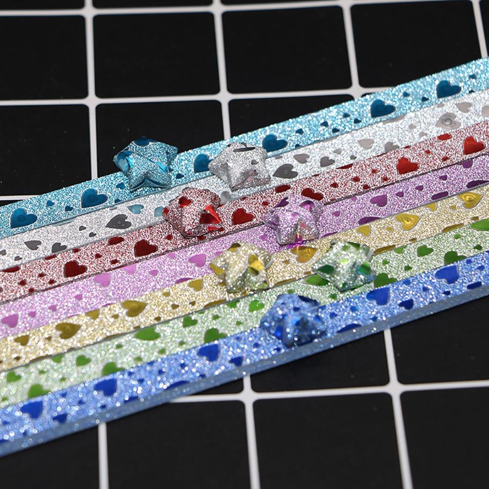 Paper Craft Origami Stars Paper Star Paper Strips Cartoon Star Folding Paper  Home Decor