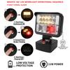 18V Lithium Battery with LED Flashlight for Bosch, DeWalt, Milwaukee, Makita