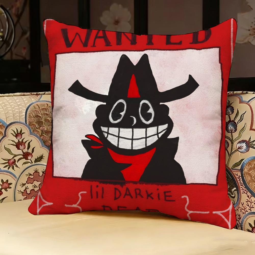 Lil D-darkie Rapper Pillow Case Pillowcase, Double-sided Printed, Sofa Cushion, Bedroom Headboard Pillow