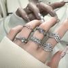 Simple Ring, Female Niche Design Sense, Cold Wind, Light Luxury, High-End Personality, Diamond-Encrusted Zir*****Pen Ring