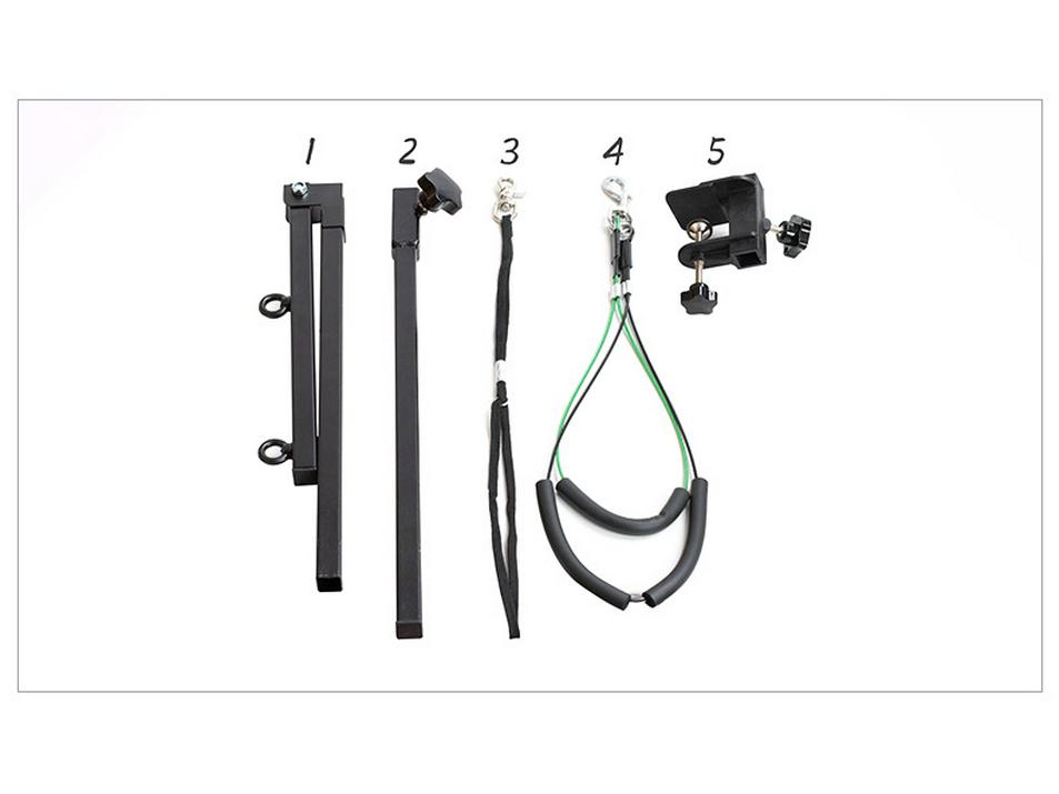 Lohas Husdjursvårdsbord Bomfäste: Svart Metall Fällbart Fäste för Tillbehör till Trimbord