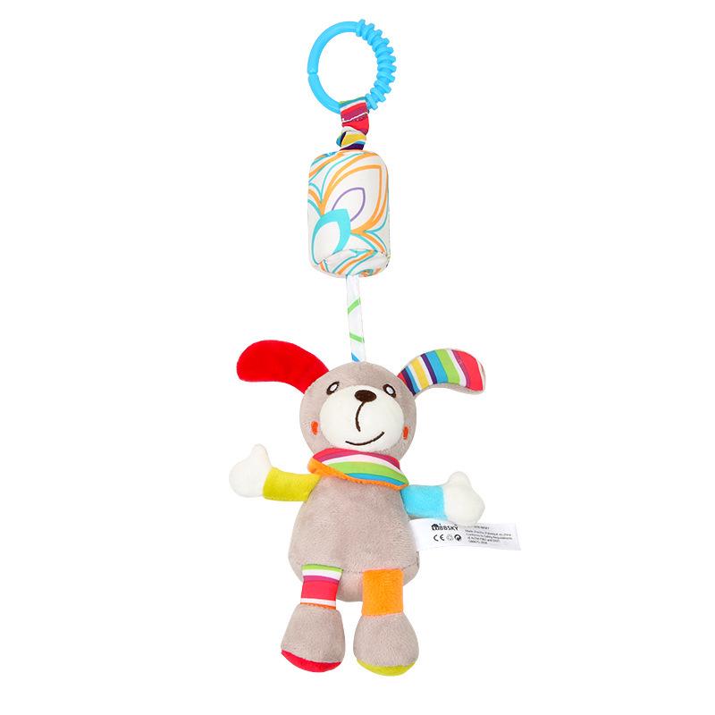 BBSKY Baby Animal Plush Wind Chime Ornament - Car & Bed Hanging Toy