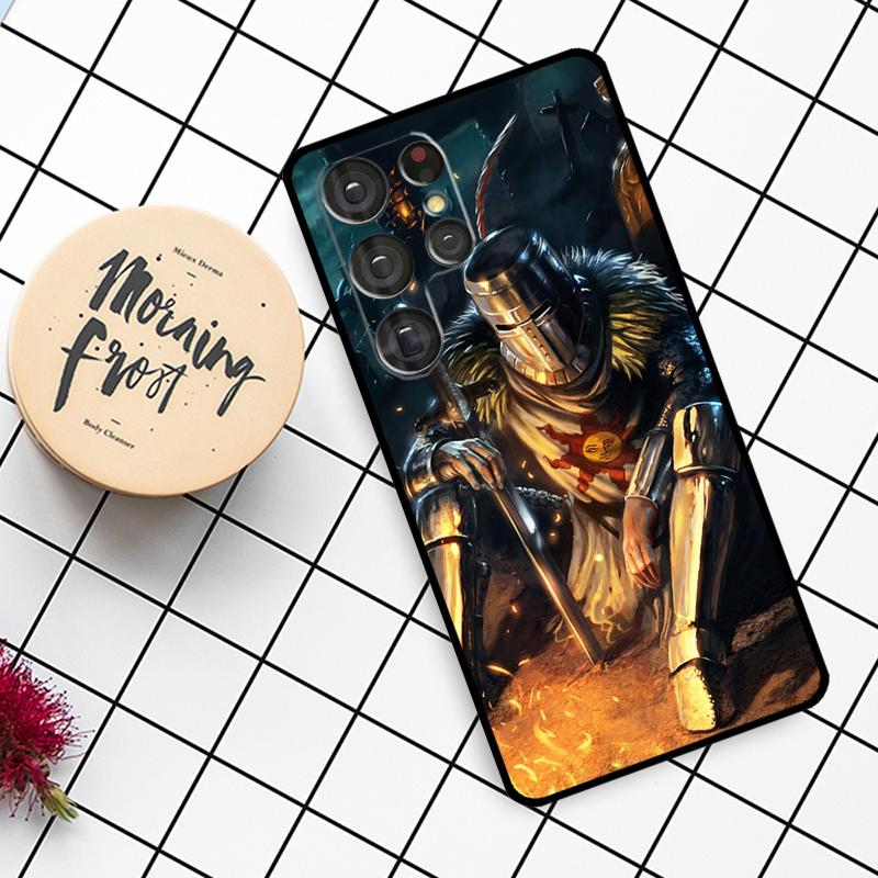 Praise the Sun Dark Souls Case For Samsung Galaxy S24 FE S20 FE S21 S22 S23 S24 S25 Ultra S9 S10 S25 Plus Phone Cover