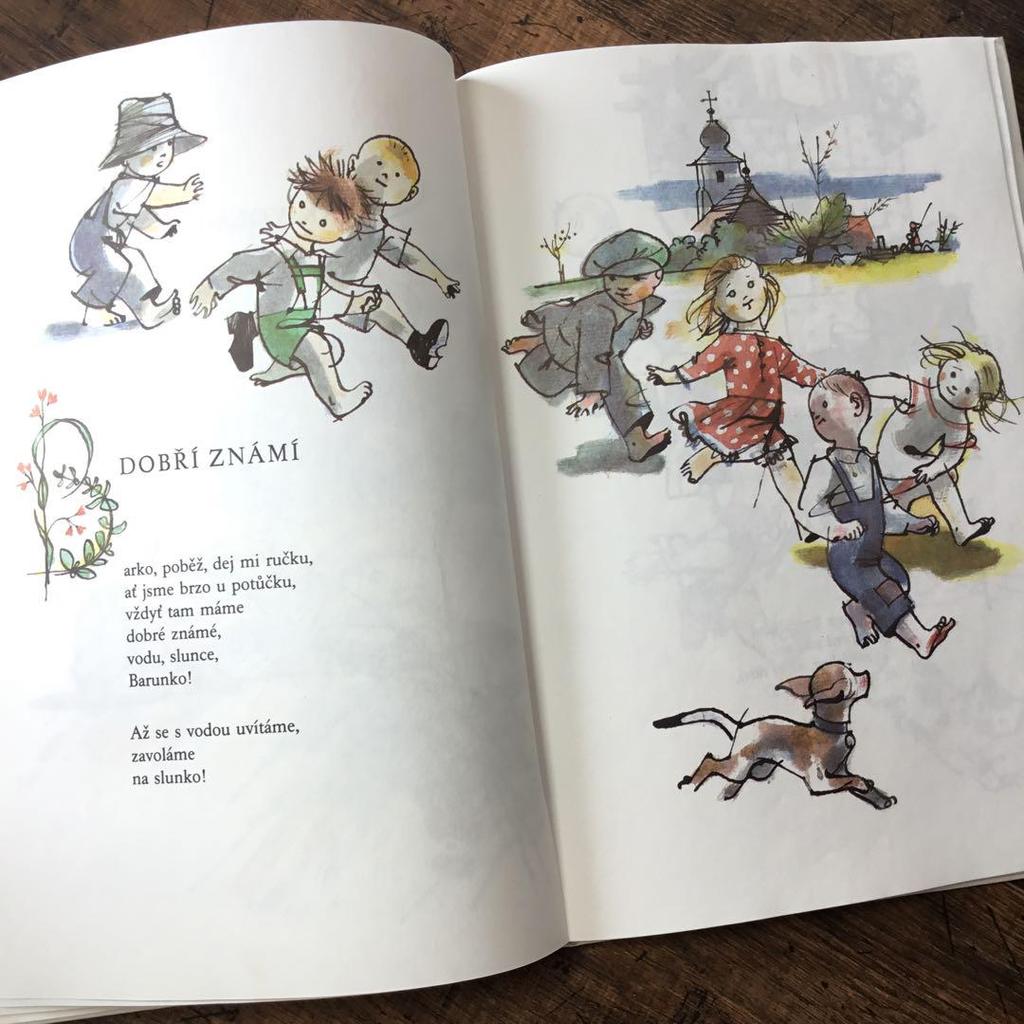 [USED] Foreign books, Czech picture books, vintage books