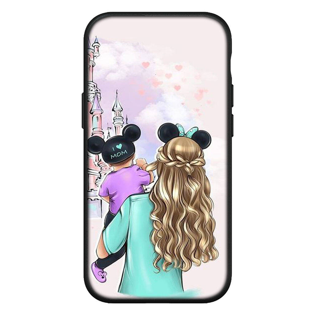 Cover for iPhone 17 16 15 Xiaomi Poco Redmi Note 14 13 12 11 Pro Max Samsung Galaxy S25 S24 S23 OPPO Huawei Woman Baby Girl Mom Family Boy Phone Case
