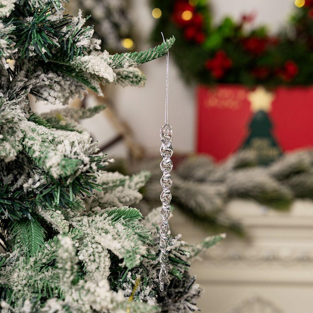 Acrylic Icicle Decorations Creative Party Holiday Decor High Quality Christmas Tree Ornaments