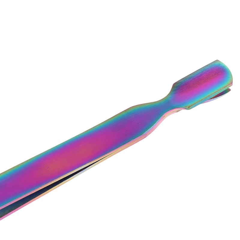 Stainless Steel Nail Shaping Tweezers For Uv Gel Tips C Curve Pinchers Sculpture Clip Nail Art Tools