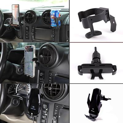 For Hummer H2 2003-2007 Car Central Control Mobile Phone Bracket GPS Navigation Mobile Phone Bracket Car Interior Accessories