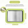 3-Piece Set Summer Home Use DIY Stir Fry Ice Tray for Children 304 Stainless Steel Yogurt Maker No Need To Plug In