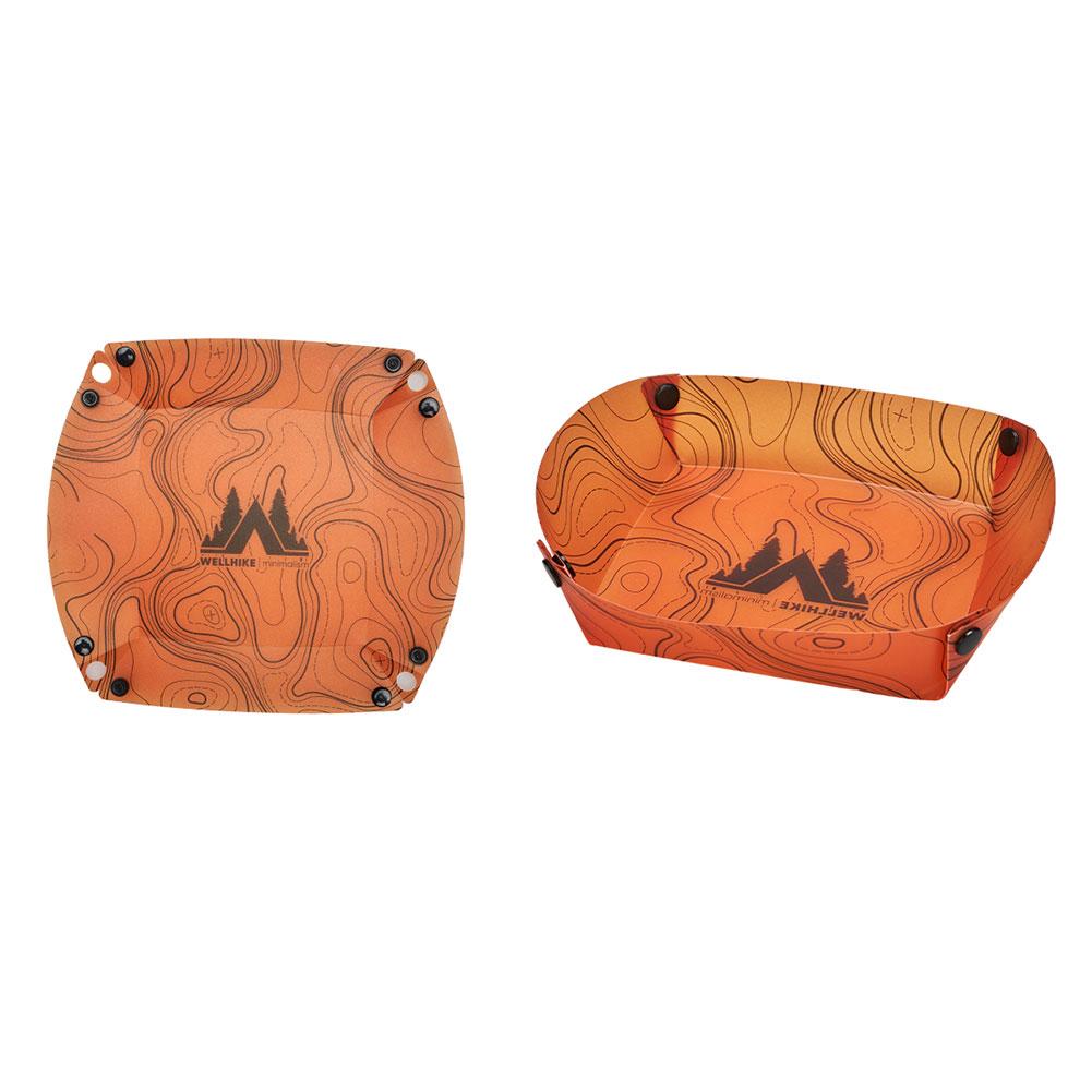 Outdoor Multi-Purpose Tableware Space Saving Ultra Light Tableware Set Reusable Plastic Bowl Plate Cup Filter for Camping Hiking