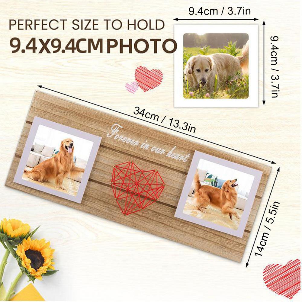 

Love Photo Frame Wood Picture Frame With Winding Hearts Wood Picture Frame Romantic Wedding Party Decor For Household красный