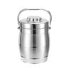 Drum-Shaped Stainless Steel Insulated Lunch Box